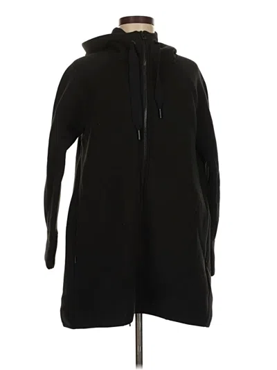 Pre-owned Calvin Klein Performance Zip Up Hoodie In Black