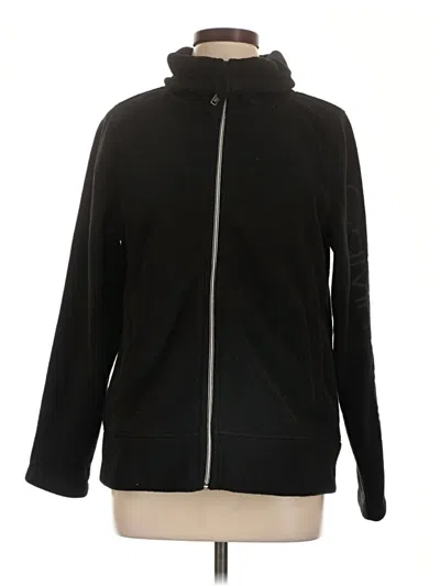 Pre-owned Calvin Klein Performance Zip Up Hoodie In Black