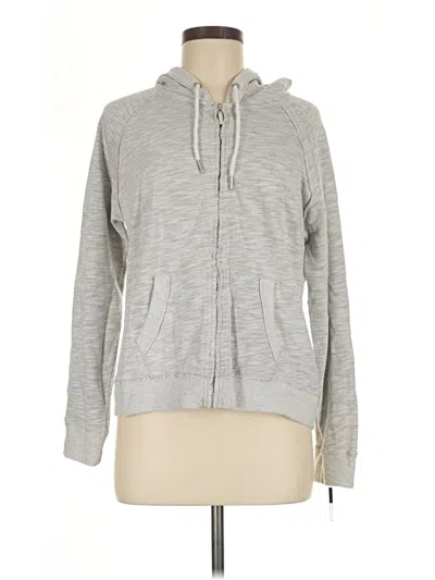 Pre-owned Calvin Klein Performance Zip Up Hoodie In Gray