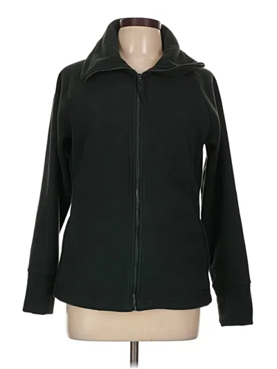 Pre-owned Calvin Klein Performance Zip Up Hoodie In Teal