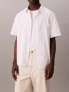 Calvin Klein Ss Supima Chest Emb Crewneck Tee In Multi