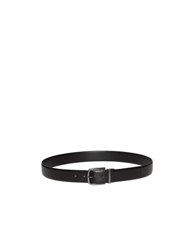 Calvin Klein Pin Buckle Belt In Black