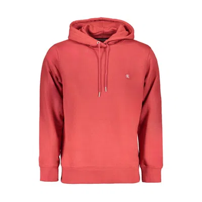 Calvin Klein Pink Cotton Men Men's Sweater In Red