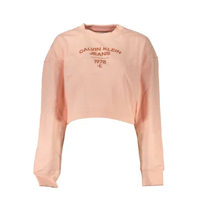 Calvin Klein Pink Cotton Sweater