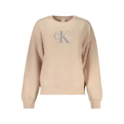 Calvin Klein Pink Cotton Women's Sweatshirt