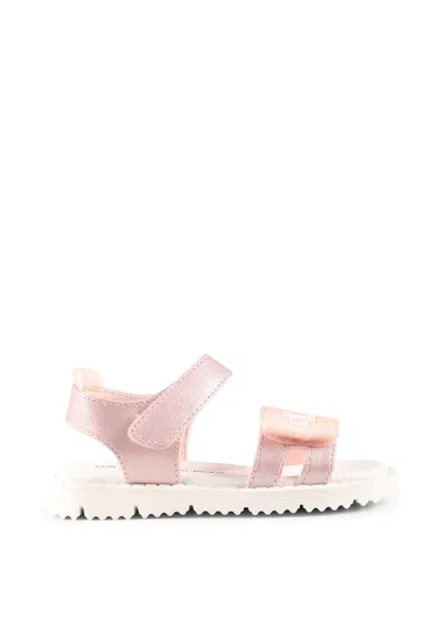 Calvin Klein Kids' Pink Sandals For Girl With Logo