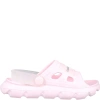 CALVIN KLEIN PINK SANDALS FOR GIRL WITH LOGO