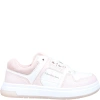 CALVIN KLEIN PINK SNEAKERS FOR GIRL WITH LOGO