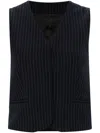 CALVIN KLEIN PINSTRIPE WAISTCOAT