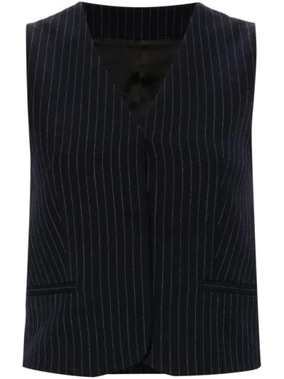 CALVIN KLEIN PINSTRIPE WAISTCOAT