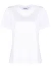 Calvin Klein Plain Cotton T-shirt In White