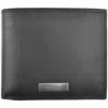 Calvin Klein Plaque Billfold Wallet Black In Black
