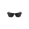 Calvin Klein Black Plastic Sunglasses In Black