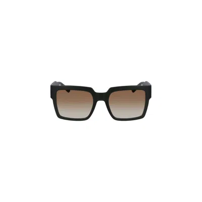Calvin Klein Plastica Iniettata Women's Sunglasses In Brown