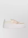 Calvin Klein Platform Panelled Sneakers Round Toe