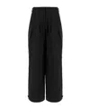 Calvin Klein Pleated Casual Pants In Black