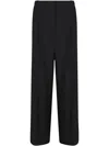 Calvin Klein Smooth Twill Slim Leg Pant In Black