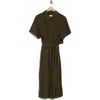 Calvin Klein Pleated Shirdress