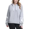 Calvin Klein Plus Performance Womens Sweatshirt Comfy Hoodie In Multi