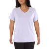 Calvin Klein Plus Womens Solid Knit Pullover Top In White