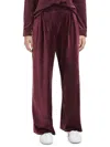 Calvin Klein Performance Big Girls Cozy Velour Wide-leg Sweatpants In Red