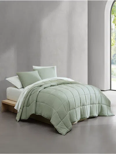 Calvin Klein Plush Reversible Comforter Set