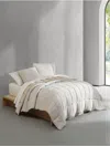 Calvin Klein Plush Reversible Comforter Set In Neutral