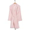 Calvin Klein Plush Robe In Pink