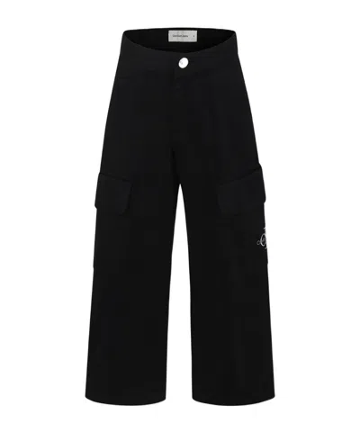 Calvin Klein Pocket Casual Pants In Black