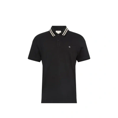 Calvin Klein Polo En Coton In Black