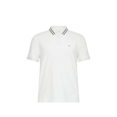 Calvin Klein Polo En Coton In White