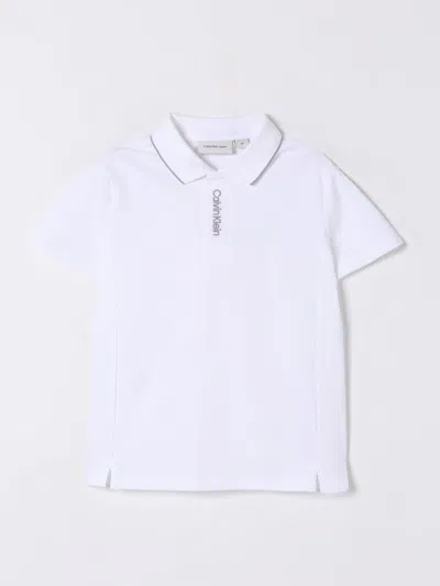 Calvin Klein Polo Shirt  Kids Color Beige