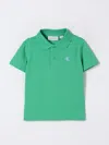 Calvin Klein Polo Shirt  Kids Color Green In Green