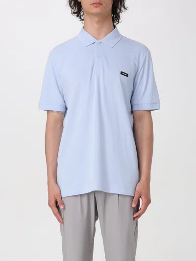 Calvin Klein Polo Shirt  Men Color Gnawed Blue