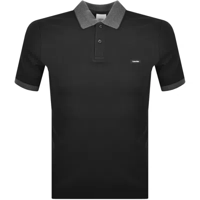 Calvin Klein Polo T Shirt Black