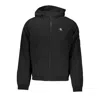 Calvin Klein Eco-conscious Long Sleeve Zip Jacket In Black
