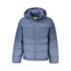 Calvin Klein Polyamide Men Men's Jacket In Blue