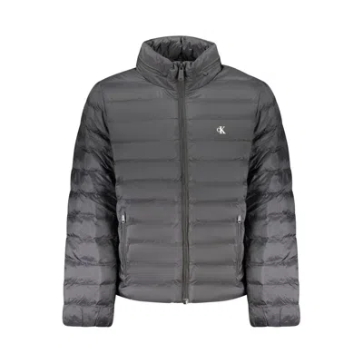 Calvin Klein Polyamide Men Men's Jacket In Gray