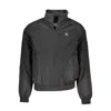 Calvin Klein Eco-conscious Long Sleeve Zip Jacket In Black