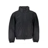 Calvin Klein Elegant Waterproof Long-sleeved Jacket In Black