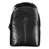 Calvin Klein Black Polyester Backpack In Black