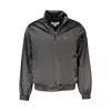 Calvin Klein Black Polyester Men Jacket In Gray