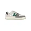 Calvin Klein White Polyester Men Sneaker In Multi