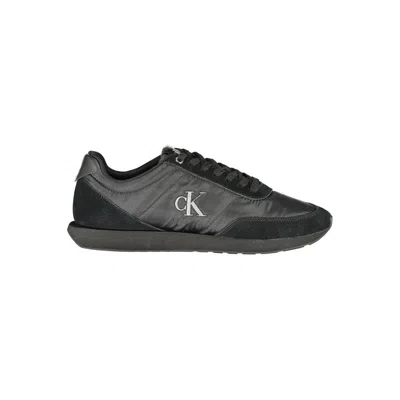 Calvin Klein Polyester Men Men's Sneaker In Black