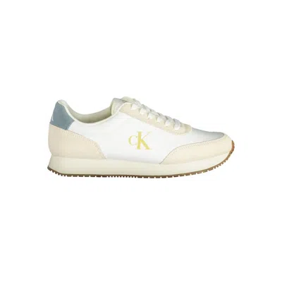 Calvin Klein Polyester Men Men's Sneaker In White