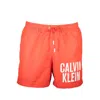 Calvin Klein Red Polyester Swimwear In Orange