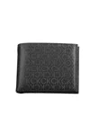 Calvin Klein Sleek Black Bifold Wallet With Rfid Block In Black