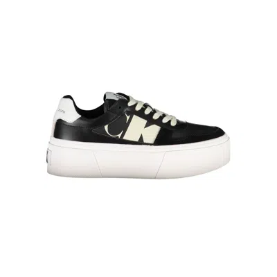 Calvin Klein Polyester Women's Sneaker In Black