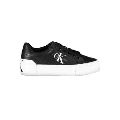 Calvin Klein Black Polyester Sneaker