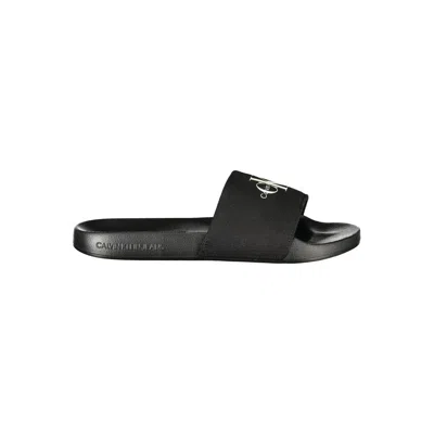 Calvin Klein Polyester Women Women's Sandal In Black